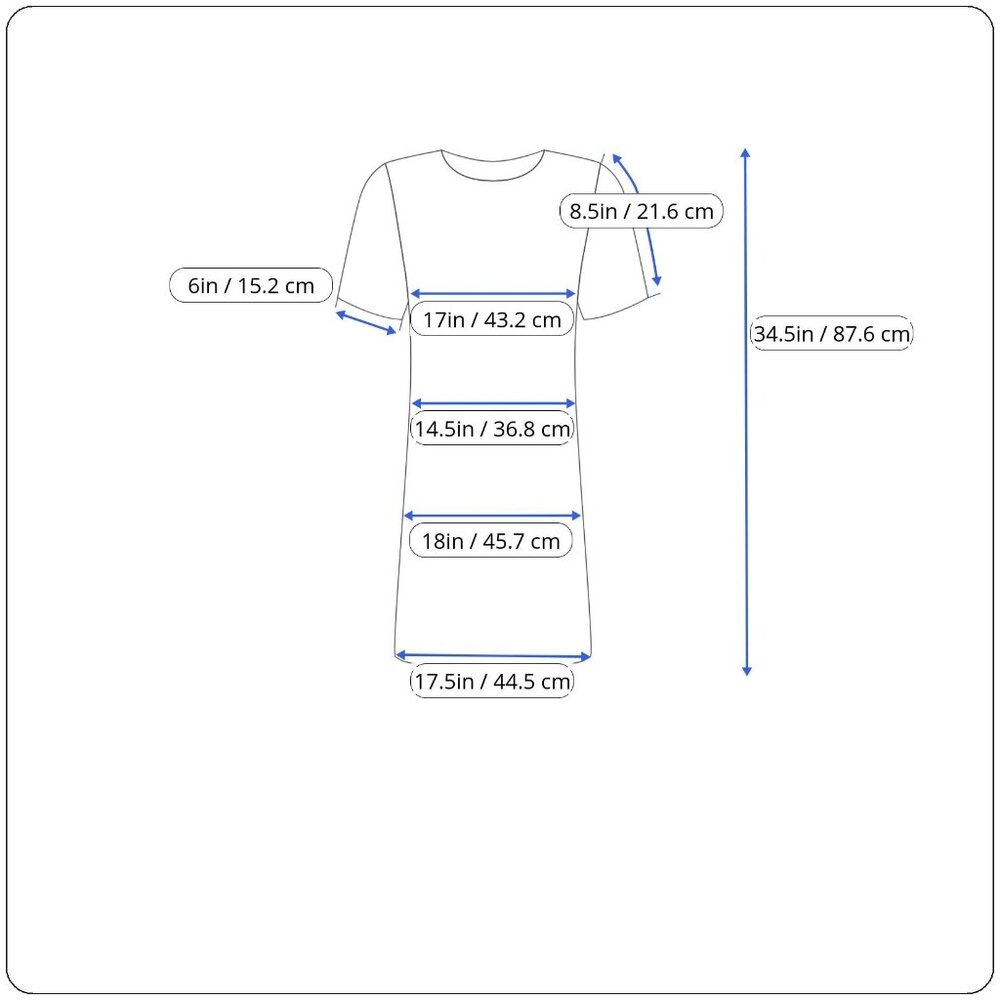 YL Women's Royal Blue Short Sleeve Dress W/ Back Zipper Elegant Design Size 4P - Picture 10 of 10